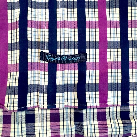 English Laundry Men’s Long Sleeve Button Down Shirt - Picture 5 of 8